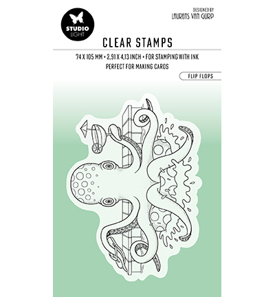 BL-ES-STAMP460 - Laurens van Gurp - Flip flops By Laurens nr.460 - 