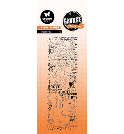 SL-GR-STAMP445 - StudioLight - Squirel Grunge collection nr.445 - Animaux