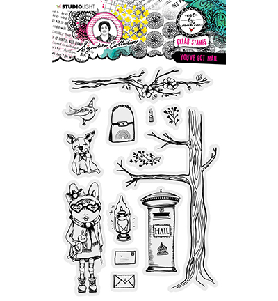 ABM-SI-STAMP472 - Art by Marlene - You've got mail Signature Collection nr.472 - Courrier/lettre