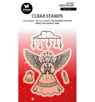 BL-ES-STAMP488 - Laurens van Gurp - Dear angel By Laurens nr.488 - 