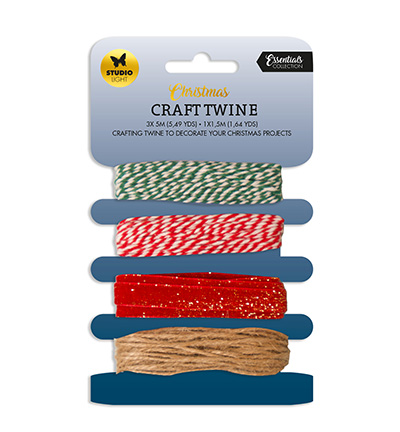 SL-ES-RIB02 - StudioLight - Ribbon Craft twine Essentials nr.02 - Ficelle en coton