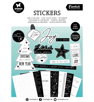 SL-ES-STIC12 - StudioLight - Christmas & Everyday Essentials nr.12 - Sticker Pads