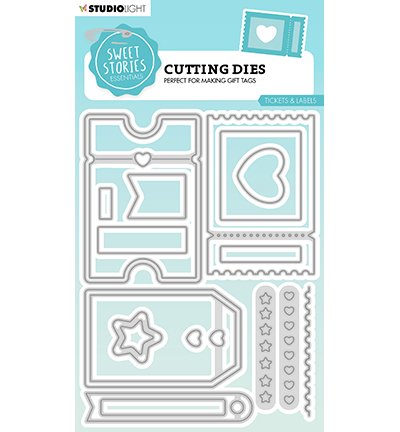 SL-SS-CD685 - StudioLight - Tickets & labels Sweet Stories nr.685 - 