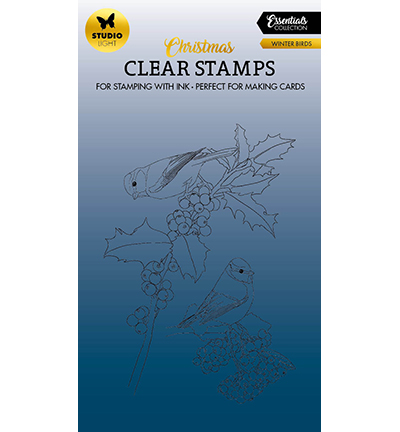 SL-ES-STAMP478 - StudioLight - Winter birds Essentials nr.478 - Tampons Essentials