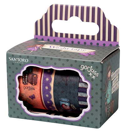 GOR-ES-WASH11 - Gorjuss - School Girl & A Thousand Stories Essentials nr.11 - Washi