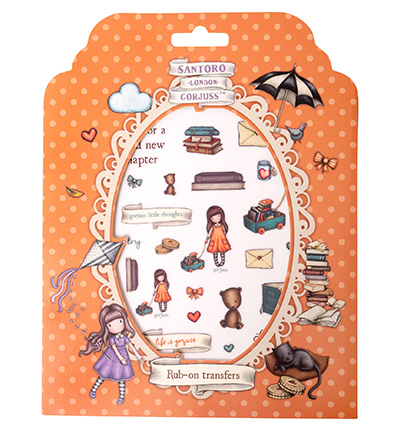 GOR-ES-RUB04 - Gorjuss - Rub-ons 4x2 designs Essentials nr.04 - 