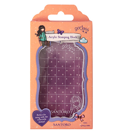 GOR-ES-ASB06 - Gorjuss - Stamping block for collectibles Essentials nr.06 - 