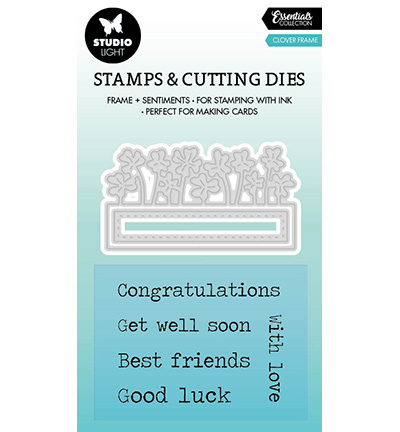 SL-ES-SCD64 - StudioLight - Clover frame Essentials nr.64 - Texte