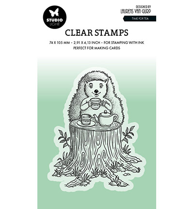 BL-ES-STAMP533 - Laurens van Gurp - Time for tea By Laurens nr.533 - 