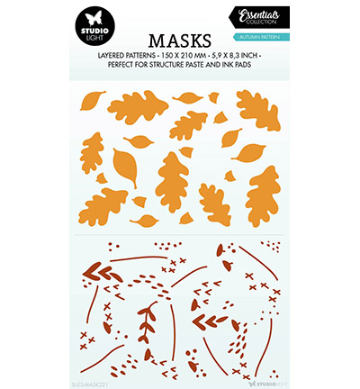 SL-ES-MASK221 - StudioLight - Autumn pattern Essentials nr.221 - Automne, Halloween