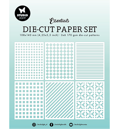 SL-ES-PS36 - StudioLight - Die-cut paper sheets Essentials nr.36 - Paper Set