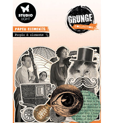 SL-GR-PE06 - StudioLight - People & Elements Grunge Collection nr.06 - Paper Elements