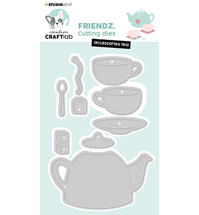CCL-FR-CD729 - CraftLab - Accessoires Tea Friendz nr.729 - Manger, boire