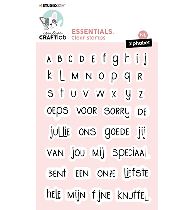 CCL-ES-STAMP555 - CraftLab - Alphabet Essentials nr.555 - Tampons CraftLab