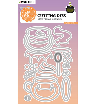SL-SS-CD722 - StudioLight - Witch kettle Sweet Stories nr.722 - Manger, boire