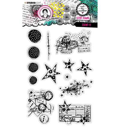 ABM-SI-STAMP504 - Art by Marlene - Stamp-it Signature Collection nr.504 - Universel