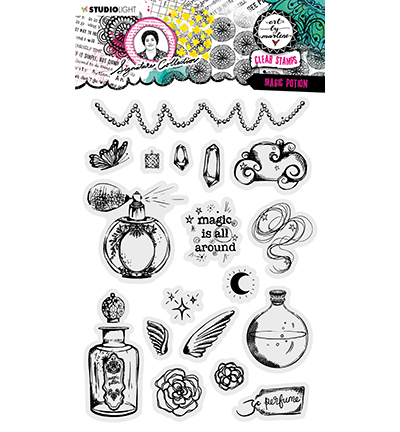 ABM-SI-STAMP505 - Art by Marlene - Magic Potion Signature Collection nr.505 - Choses de dame
