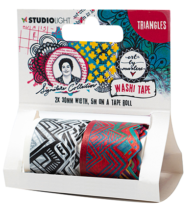 ABM-SI-WASH15 - Art by Marlene - Washi Tape Triangles Signature Collection nr.15 - 