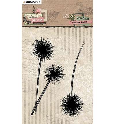 HE-ND-STAMP523 - Hazel Eaton - Meadow burst Natures dream nr.523 - Fleurs