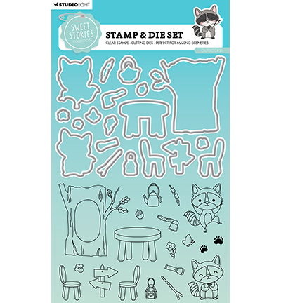 SL-SS-SCD74 - StudioLight - Outdoorsy Sweet Stories nr.74 - Jardin