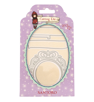 GOR-ES-CD699 - Gorjuss - Scroll & Embellished frame Gorjuss Essentials nr.699 - 