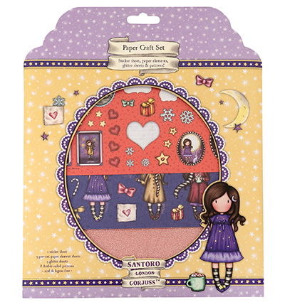 GOR-ES-SET03 - Gorjuss - Paper, stickers & glitter Gorjuss Essentials nr.03 - 
