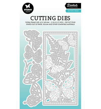 SL-ES-CD737 - StudioLight - Butterfly frame Essentials nr.737 - Papillons, insectes