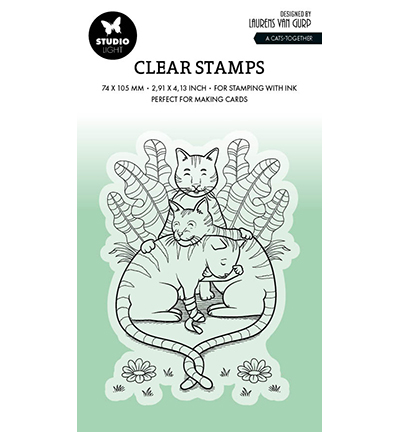 BL-ES-STAMP565 - Laurens van Gurp - A cats-together By Laurens nr.565 - 