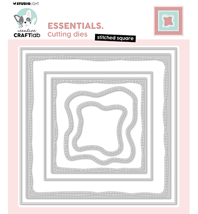 CCL-ES-CD761 - CraftLab - Stitched square Essentials nr.761 - Formes de base