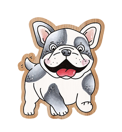 CCL-FR-STAMP580 - CraftLab - Buddy Friendz nr.570 - Wooden Stamps