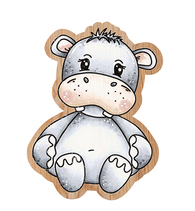 CCL-FR-STAMP581 - CraftLab - Henri Friendz nr.570 - Wooden Stamps