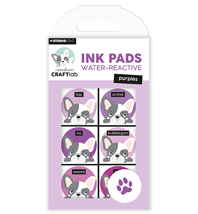 CCL-ES-INKP20 - CraftLab - Ink Pads Water-reactive purples Essentials nr.20 - Encreurs CCL-ES-INKP20 - CraftLab - Ink Pads Water-reactive purples Essentials nr.20 - Encreurs