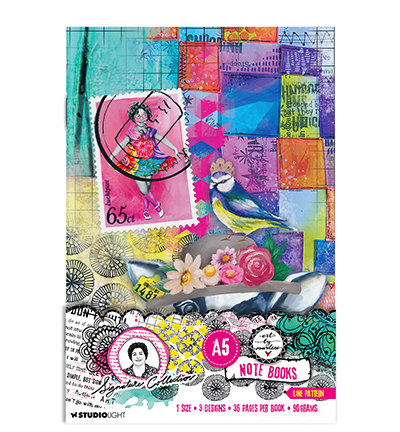 ABM-SI-NOTE02 - Art by Marlene - Notebook Set of 3 Signature Collection nr.02 - Notebook