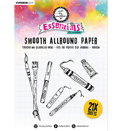 ABM-ES-PP142 - Art by Marlene - Allround Paper Essentials nr.142 - Paper Pad Blocks