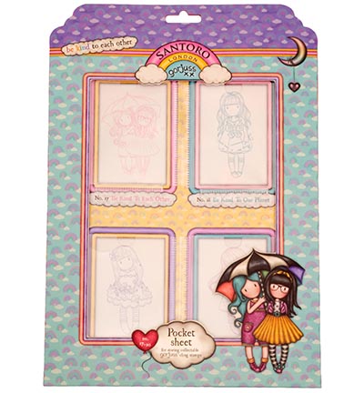 GOR-BK-SS05 - Gorjuss - Storage Sheet Gorjuss - Be Kind no. 17-20 nr.05 - 