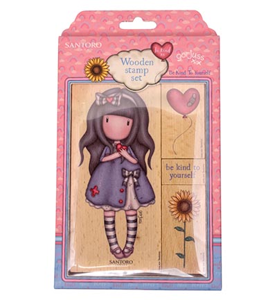 GOR-BK-STAMP577 - Gorjuss - Be Kind To Yourself nr.577 - 