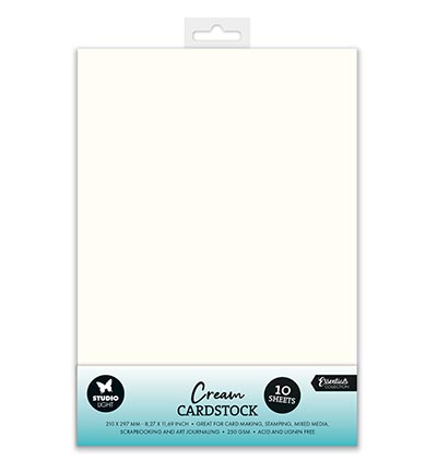 SL-CO-PS40 - StudioLight - Cream Cardstock nr.40 - SL-CO-PS40 - StudioLight - Cream Cardstock nr.40 -