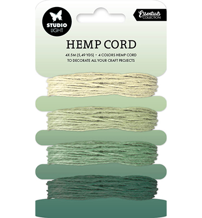 SL-ES-RIB08 - StudioLight - Shades of green Consumables nr.08 - Hemp Cord