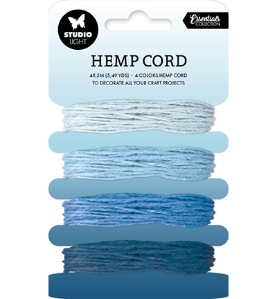 SL-ES-RIB09 - StudioLight - Shades of blue Consumables nr.09 - Hemp Cord