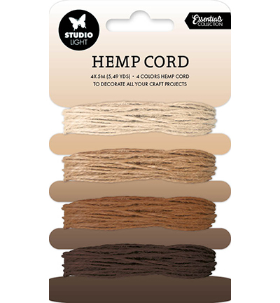 SL-ES-RIB10 - StudioLight - Shades of brown Consumables nr.10 - Hemp Cord