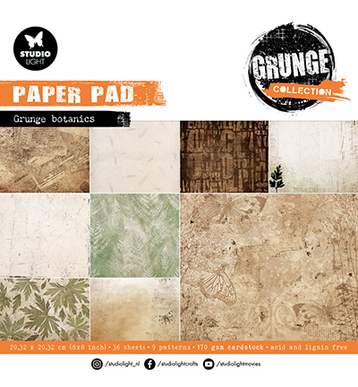 SL-GR-DPP137 - StudioLight - Grunge botanics Grunge Collection nr.137 - 