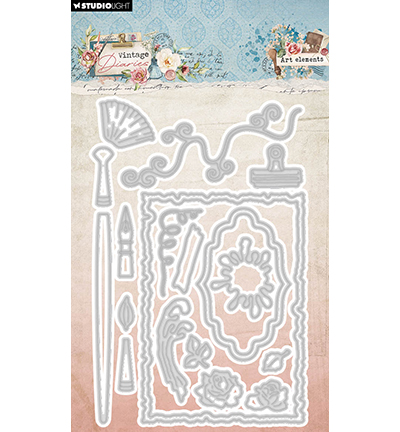SL-VD-CD814 - StudioLight - Art elements Vintage Diaries nr.814 - 