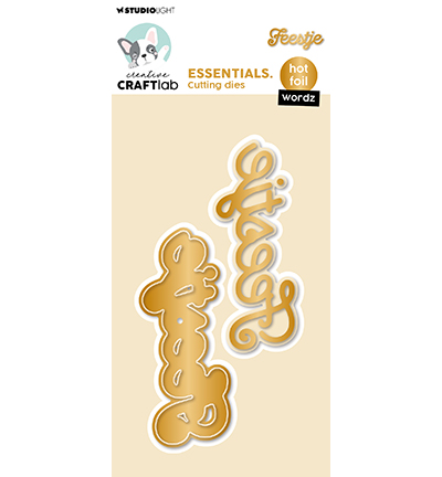 CCL-ES-HFCD01 - CraftLab - Hot Foil Cutting Die Wordz Essentials nr.1 - Hot Foil Die