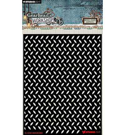 SL-GW-MASK280 - StudioLight - Metal sheet Gearhead's Workshop nr.280 - 