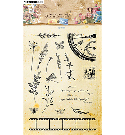 JMA-WAF-STAMP672 - Jenine's - Sprigs Wild & Free nr.672 - 