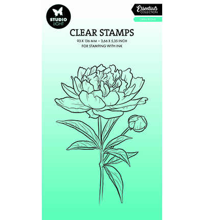 SL-ES-STAMP694 - StudioLight - Open peony Essentials nr.694 - 