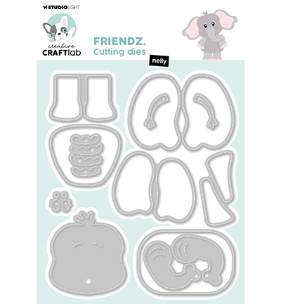 CCL-FR-CD833 - CraftLab - Nelly Friendz nr.833 - Animaux