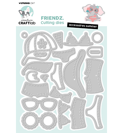 CCL-FR-CD834 - CraftLab - Accessoires summer Friendz nr.834 - 