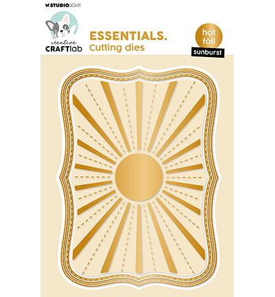CCL-ES-HFCD03 - CraftLab - Hot Foil Cutting Die Sunburst Essentials nr.3 - Hot Foil Die