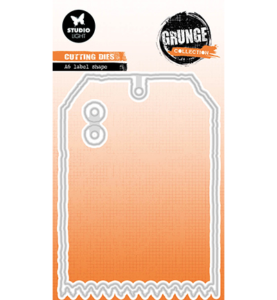 SL-GR-CD831 - StudioLight - A6 label shape Grunge Collection nr.831 - Cadres, Etiquettes, Billets